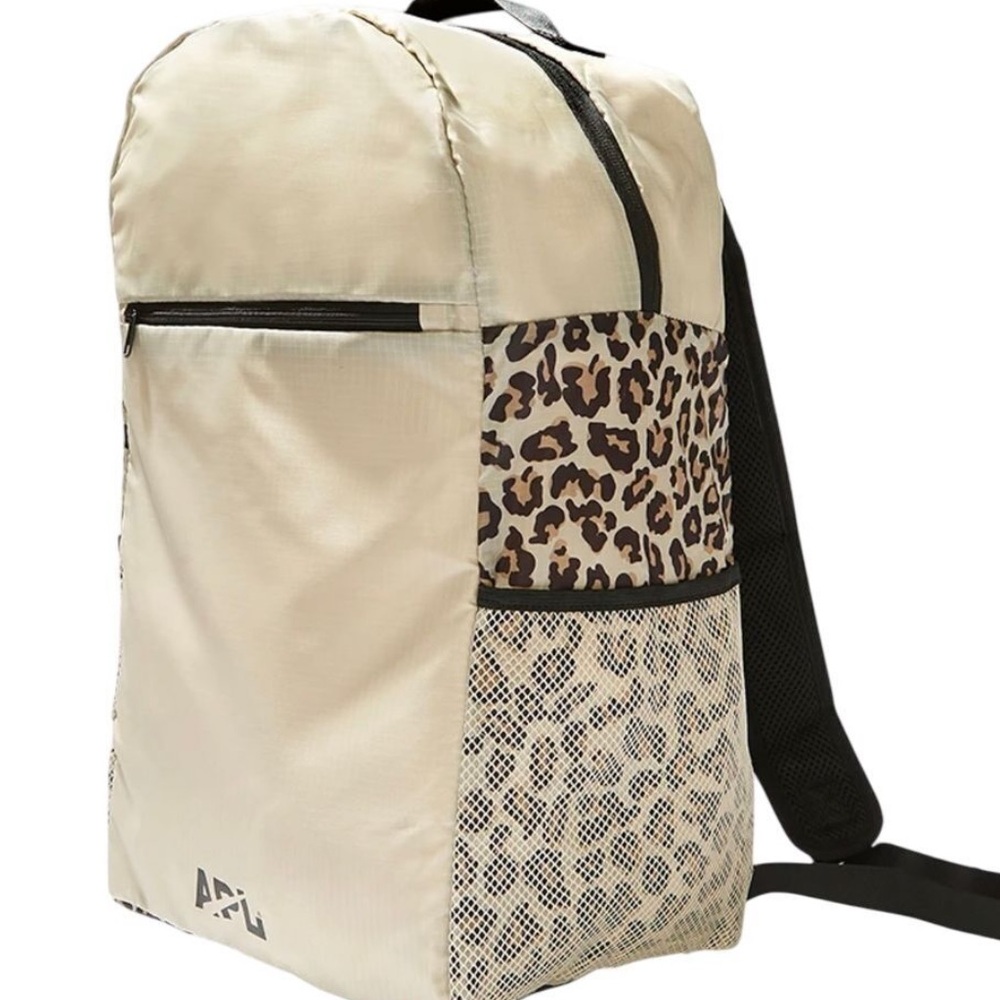 Nwot Apl Leopard Print Backpack - image 2